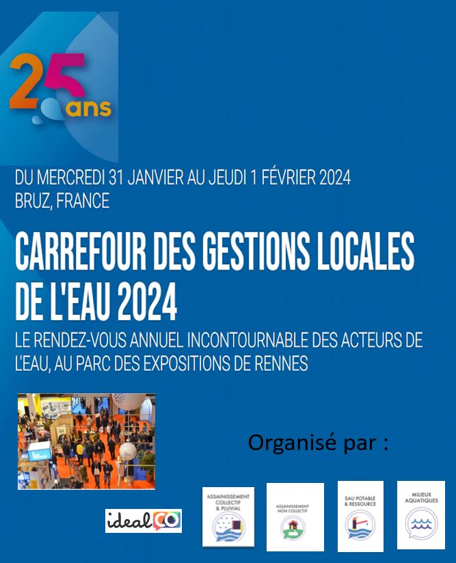 Carrefour des Gestions Locales de l'Eau 2024